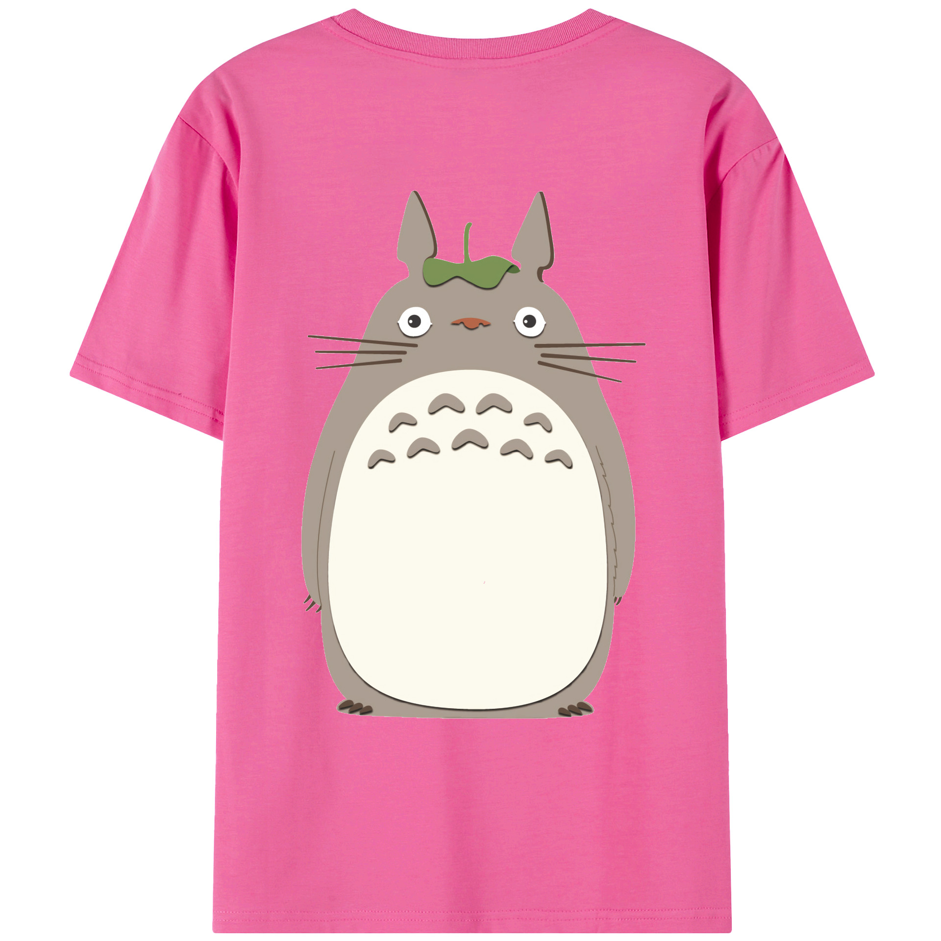 （画像用） となりのトトロ 草壁メイ 草壁サツキ My Neighbor Totoro Satsuki Kusakabe Mei Kusakabe レディース半袖Tシャツ(バックプリント)